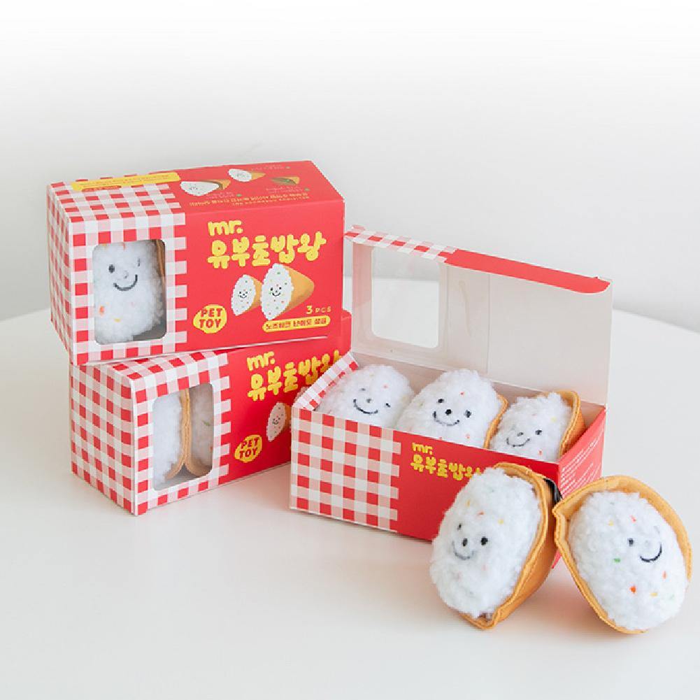 【Bite Me】Tofu Sushi Nosework/Enrichment Dog Toy Set - A Pawfect Place