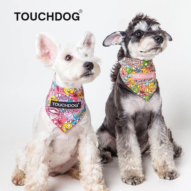 【Touchdog】Stylish Bandana - A Pawfect Place