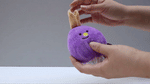 【Bite Me】Purple Onion Dog Toy - A Pawfect Place