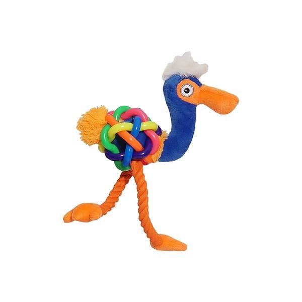 【Rosewood】Tough Multi Texture Flamingo Dog Toy [2 Sizes] - A Pawfect Place