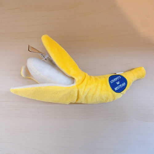 【Bestever】Banana Dog Toy - A Pawfect Place