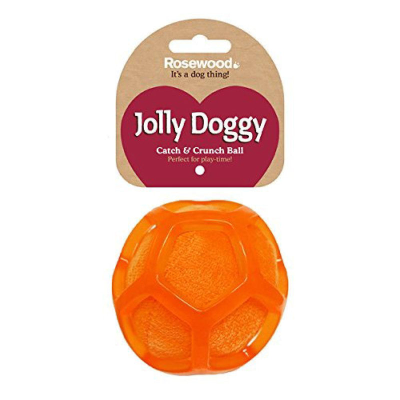 【Rosewood】Jolly Doggy Catch and Crunch Ball - A Pawfect Place