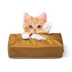 【Felissimo】Kitten Tissue Box Cover [3 Colours] - A Pawfect Place