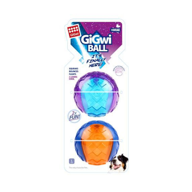 【GiGwi】Squeaky Ball Toy [3 Sizes]
