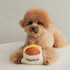 【Bite Me X Eggslut】Fairfax Burger Enrichment Dog Toy